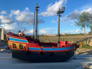 Barco Pirata Playmobil Antiguo