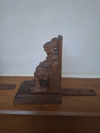 2 Tallas Madera El Quijote y Sancho