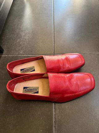 Zapatos de piel Luisetti