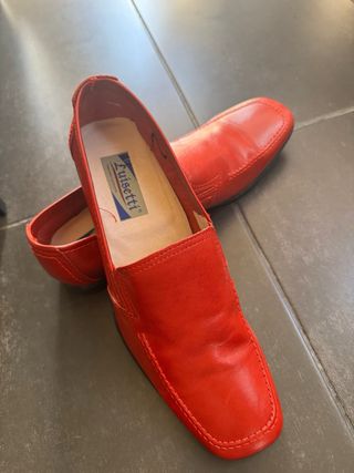 Zapatos de piel Luisetti