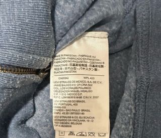 Sudadera Levi's con cremallera Talla M