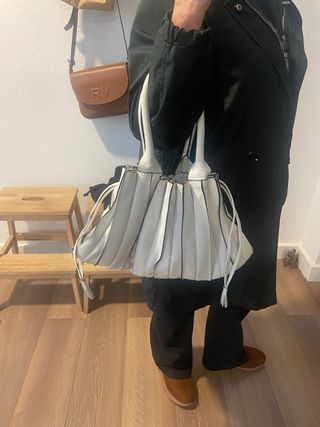 Bolso Lupo abanico blanco