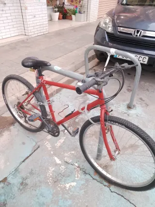 Bicicleta Montaña Roja