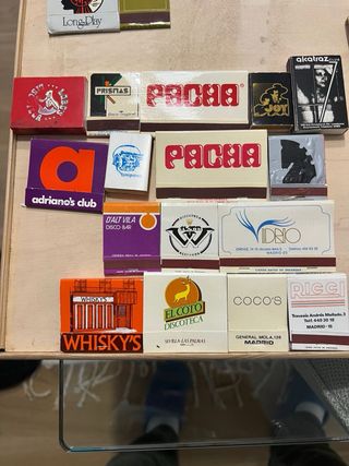 Cajas de cerillas vintage variadas