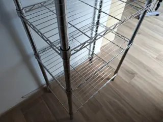 Estantería Metálica Plateada