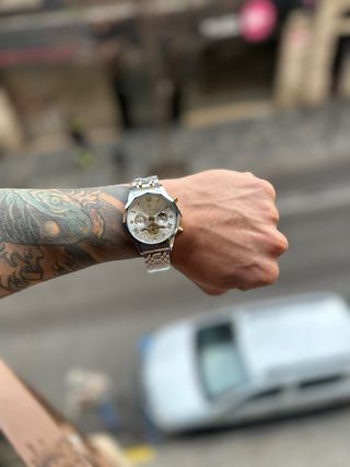 Reloj Poedagar Oro y Plata Nuevo