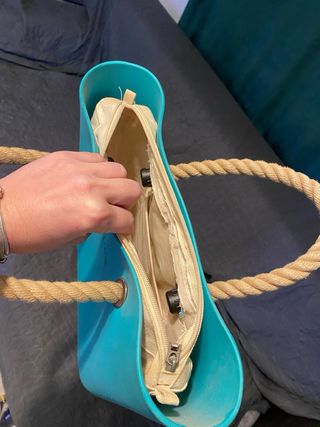 Bolso O bag turquesa