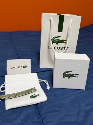 Pulsera Lacoste Plata