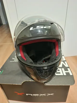 Casco Moto LS2 Negro