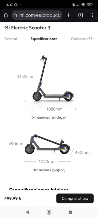Patinete Eléctrico