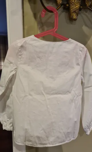 Camisa branca Jacadi 6 Anos