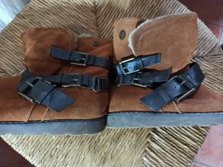 Botas marrones forradas