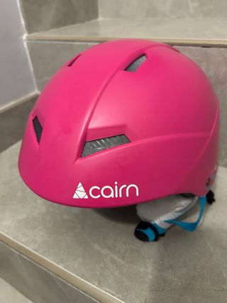 Casco Cairn rosa talla M 54-56