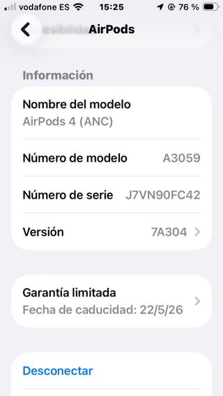 AirPods 4 Apple con Cancelación de Ruido – Nuevos