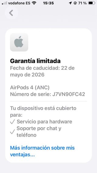 AirPods 4 Apple con Cancelación de Ruido – Nuevos