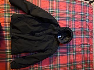 Giacca Sci/Outdoor WEDZE Nera Cappuccio Taglia M