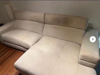 Sofá Chaise Longue 3 Plazas Gris