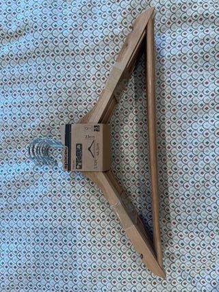 Perchas Spaceo Madera y Metal (Pack 5)