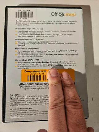 Microsoft Office Mac 2004 Standard