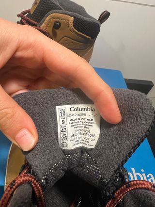 Botas senderismo Columbia 43 Newton Ridge Plus II