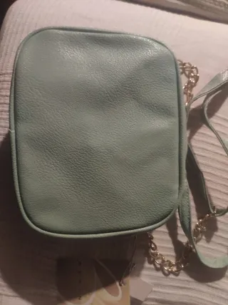 Bolso bandolera verde mar