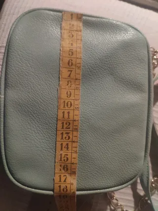 Bolso bandolera verde mar