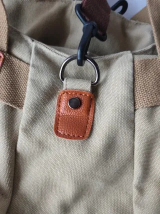 Bolso de lona para señora,mide 26x32,envío rapido