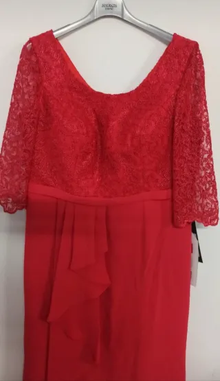 Vestido Madison 1820 Rojo