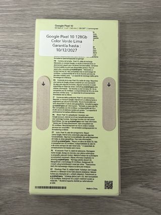 Google Pixel 10 - Verde Lima