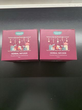 Coppia Tazze neavita con infusore e coperchio