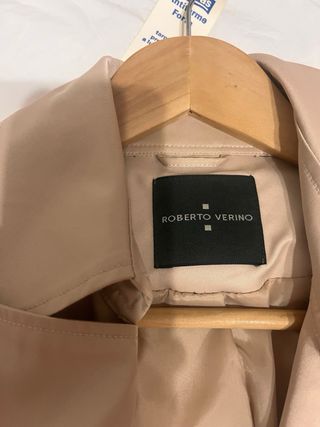 Gabardina Roberto Verino Beige