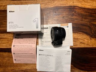 Adattatore Nikon FT1 per obiettivi F-Mount