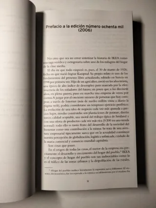 Libro "La historia de Ikea"