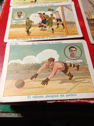 Cromos de fútbol antiguos campeonato