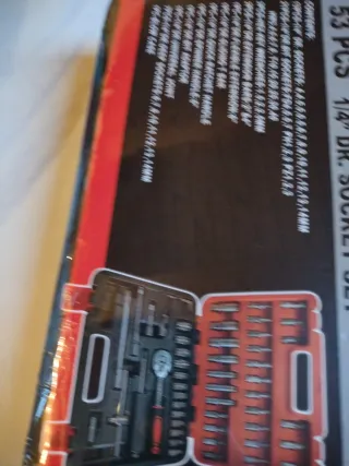 Juego de 53 llaves de vaso 1/4