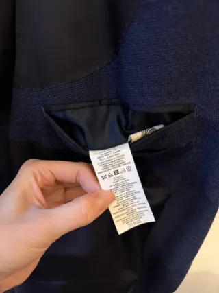 Americana lana azul Emilio Tucci