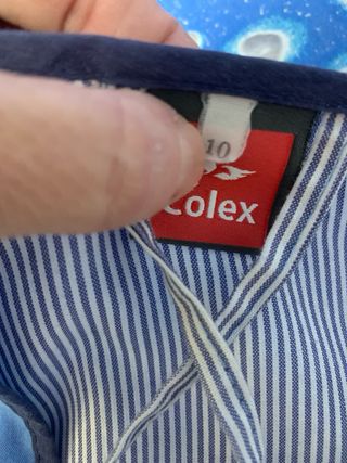 Bata uniforme Rosa Molas.