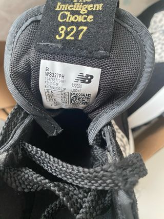 Zapatillas New Balance Mujer Negro Multicolor