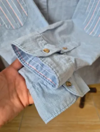 Camisa Springfield azul clara Talla L