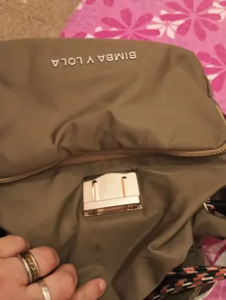 Bolso BIMBA Y LOLA verde oliva