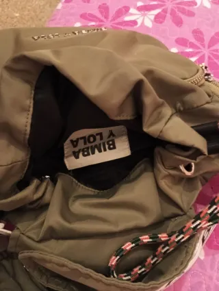 Bolso BIMBA Y LOLA verde oliva