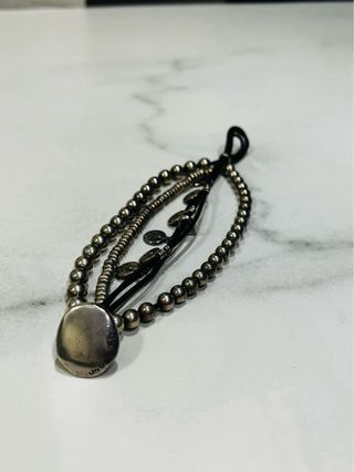 Pulsera UNOde50 acero/cuero