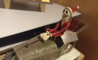 Figura Jack Skellington Trineo Disney Traditions