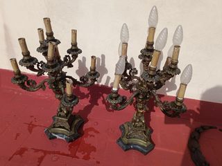 Candelabro 9 Brazos Antiguo