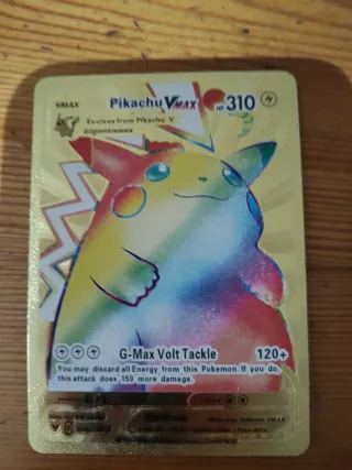 Carta Pokémon Pikachu VMAX 310 HP