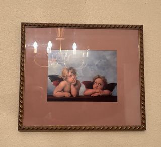 Lote 3 cuadros angelotes Miguel Ángel