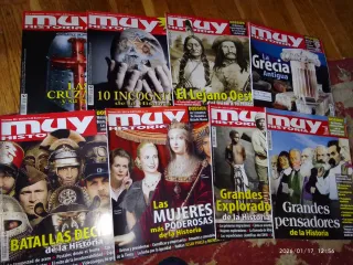 Lote Revistas Muy Historia