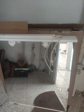 Espejo de baño con luz