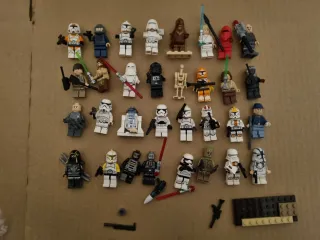 Lote Mini Figuras Lego Star Wars Marvel