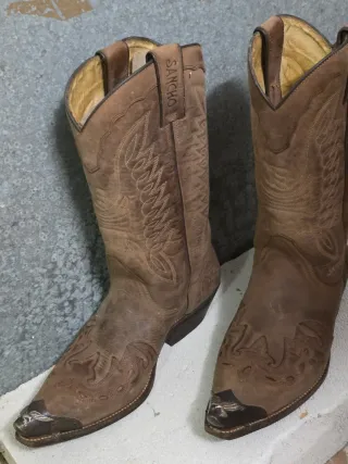 Stivali texani Sancho marroni